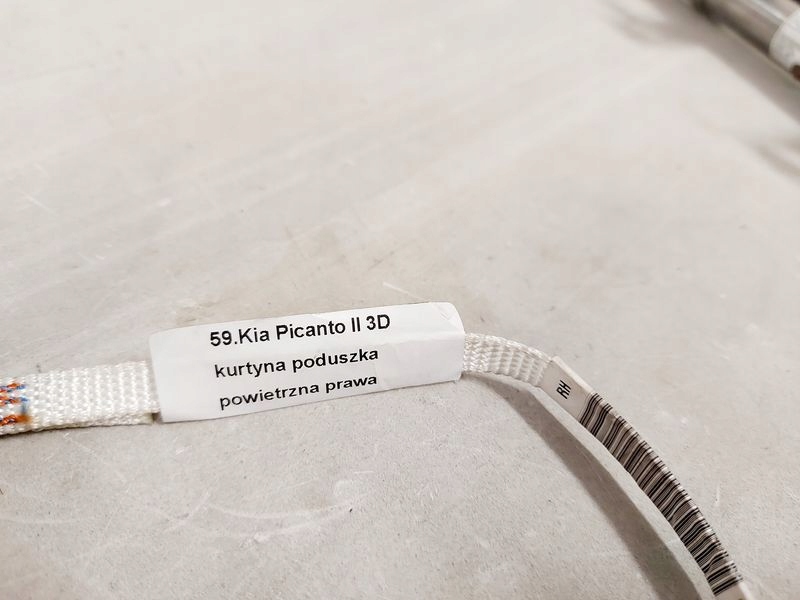 фото №6, Kia picanto 2 ii шторка безопасности подушка безопасности правая подушка
