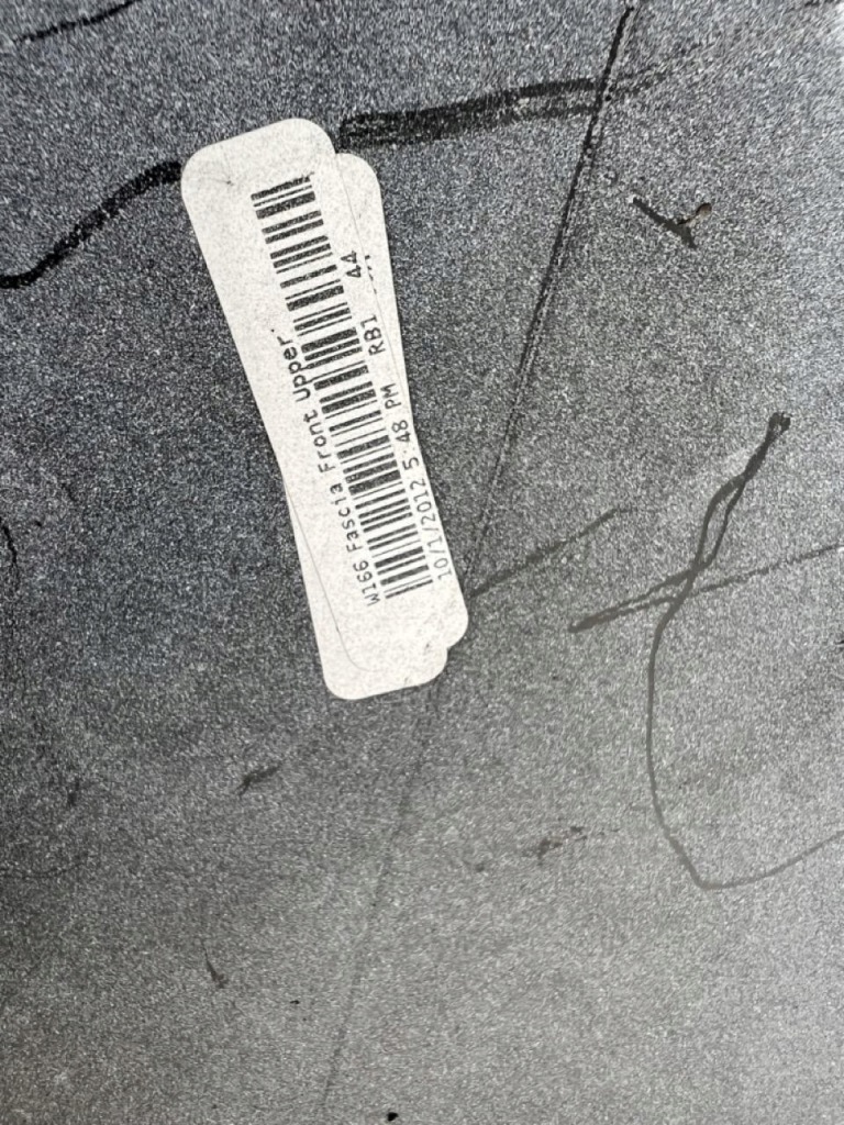 фото №12, Бампер перед mercedes ml w166 11-15