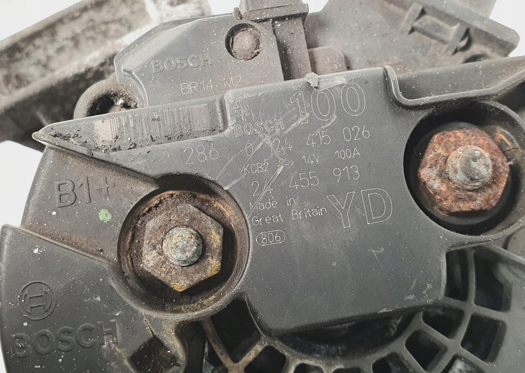 фото №7, Генератор opel vectra c 2.2 0124415026