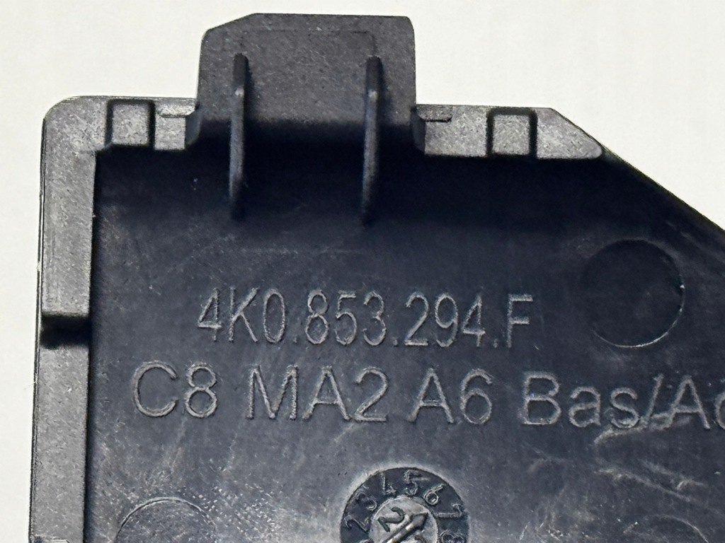 фото №3, Audi a6 4a c8 рамка заглушка радар решётка радиатора 4k0853294f original