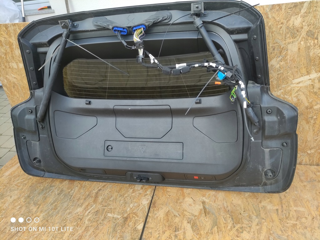 фото №9, Крышка багажника багажника бампер задняя 6 x pdc citroen ds7 crossback 2019r ktv