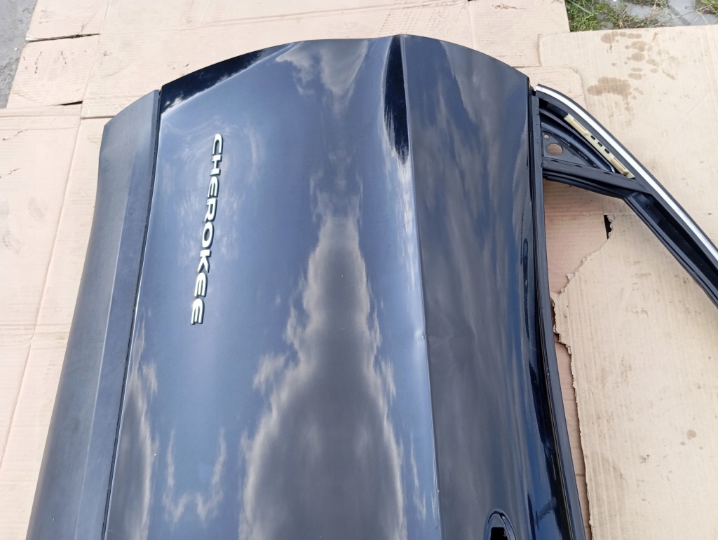 фото №16, Jeep cherokee kl 14- дверь левая чёрные pxr перед передние водителя