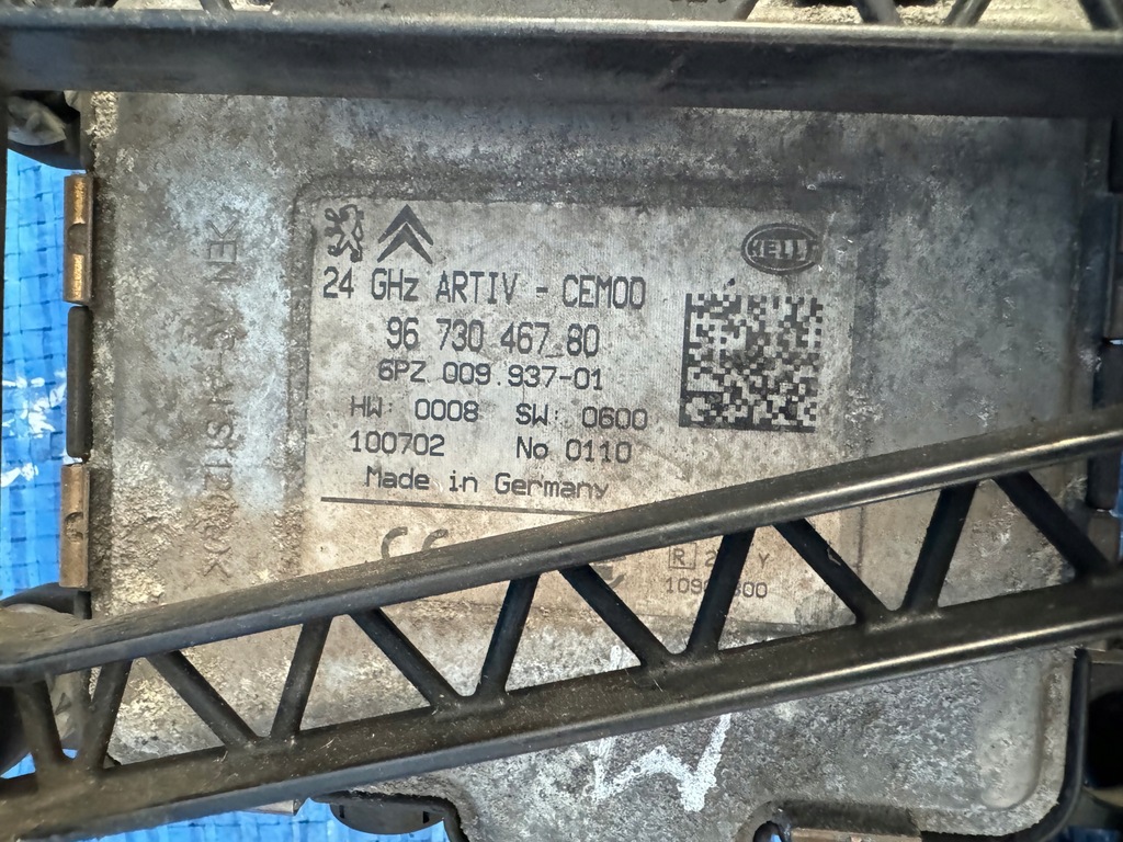 фото №8, Радар наближення peugeot 9673046780