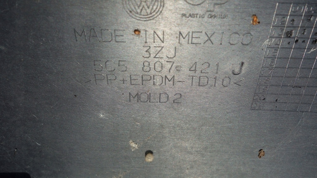 фото №11, Vw new beetle 11- бампер задня задній / 5327