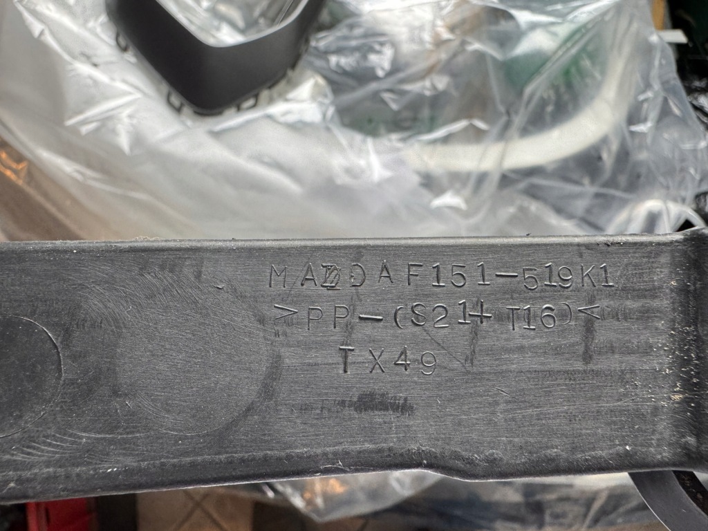 Mazda rx8 спойлер бампер Оригінал