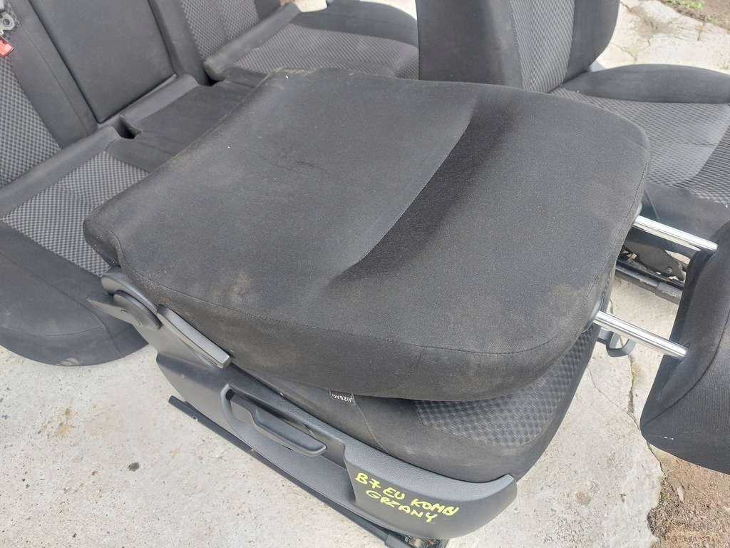 фото №7, Vw passat b7 kombi сиденье сиденья заднее сиденье с подогревом