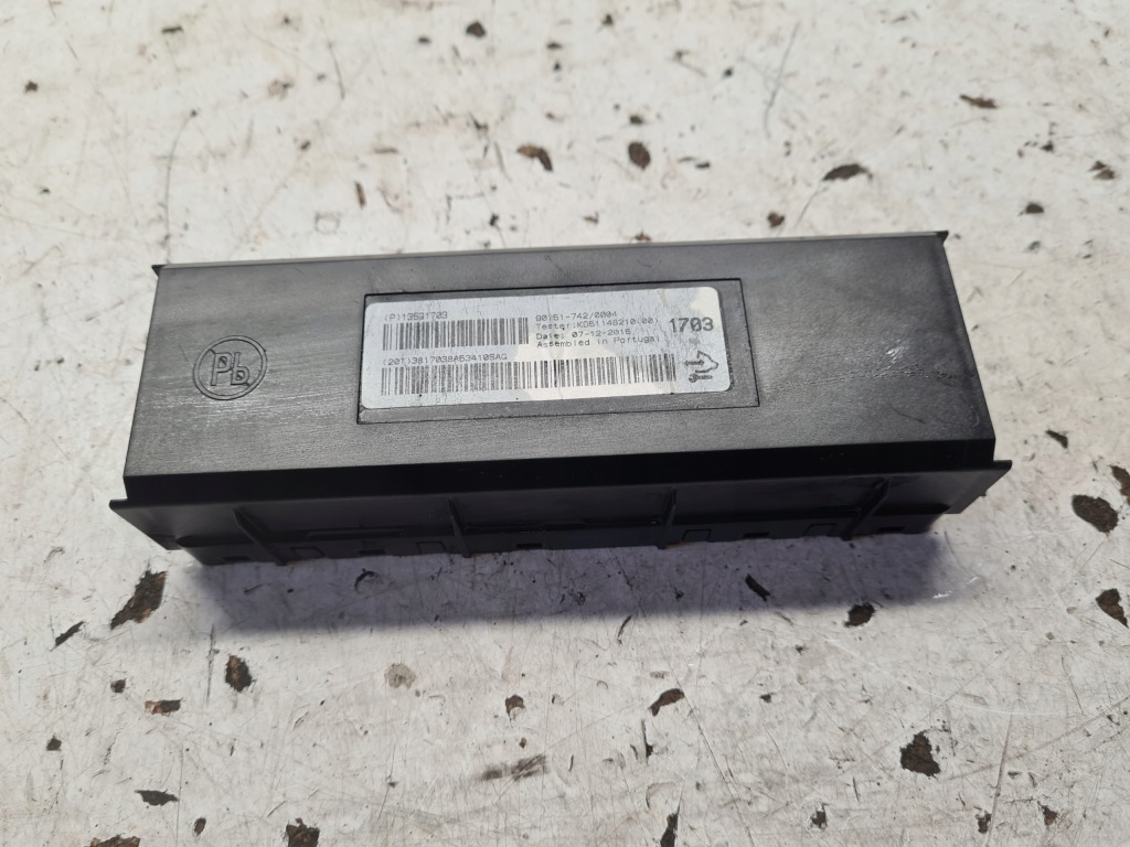 фото №1, Opel astra j lift модуль блок керування обдув кондиціонера 13591703