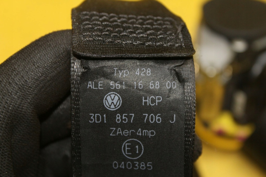 фото №6, Pas натягувач volkswagen оригінальний номер 3d1857706j