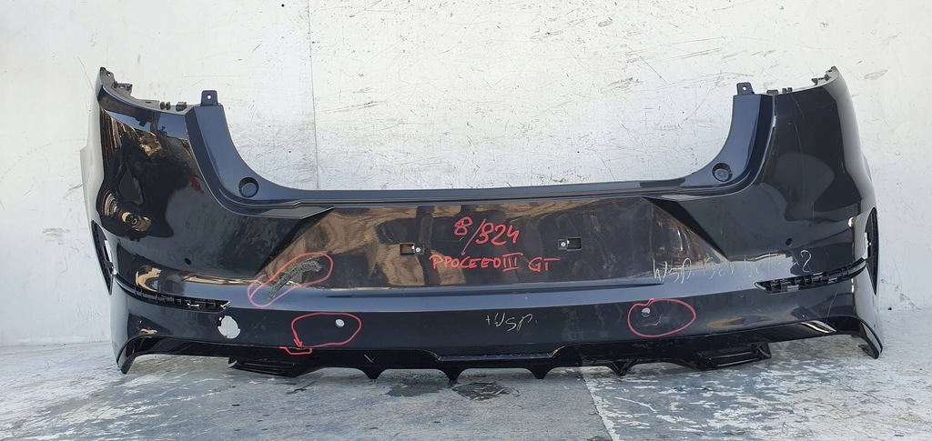 фото №1, Kia pro cee'd ceed iii бампер задний задняя