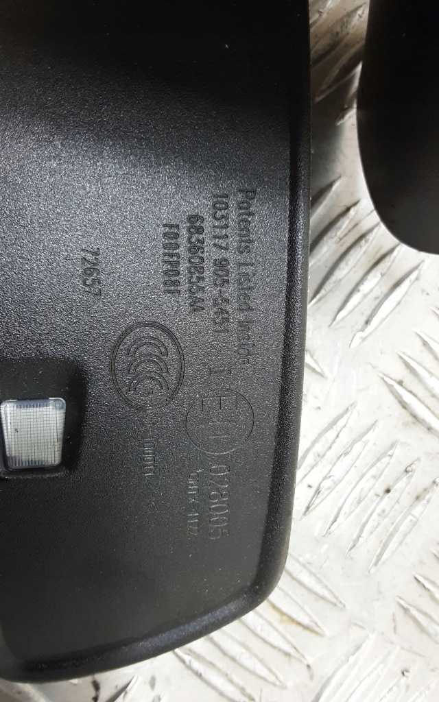 фото №4, 2017 jeep cherokee зеркало заднего вида 68360855aa