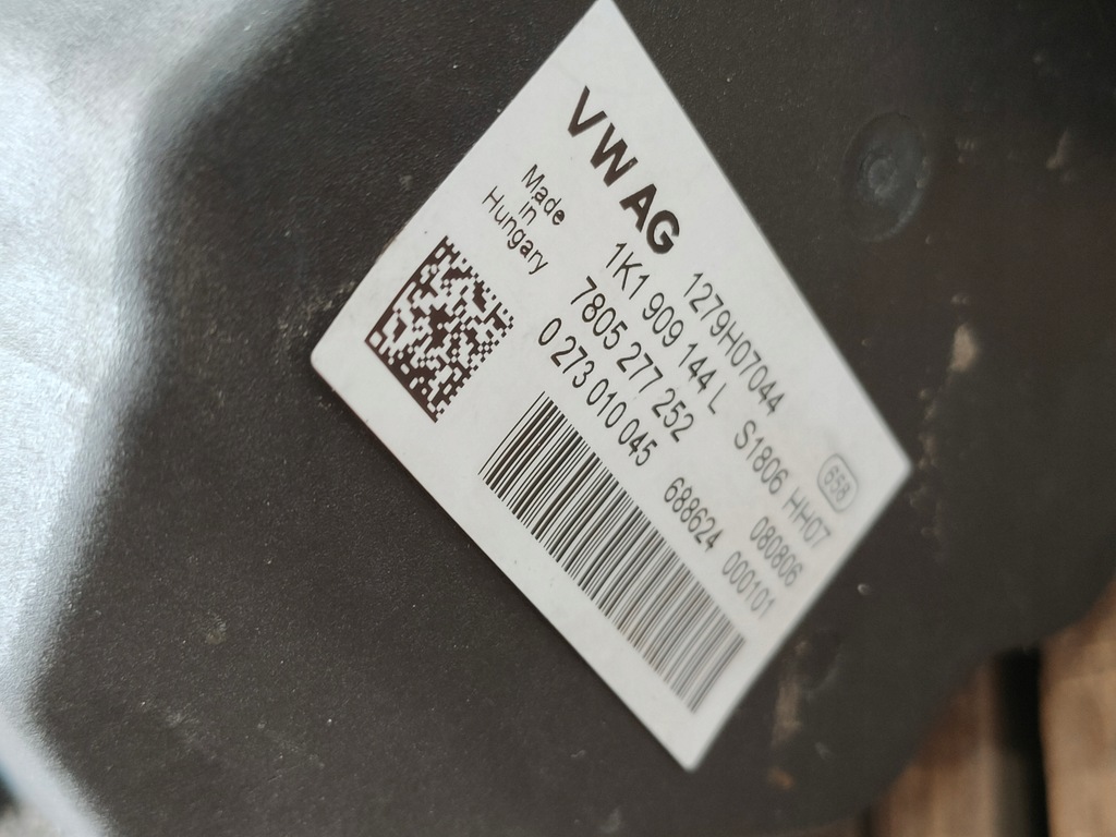 фото №8, Vw eos 06-10 моторчик редуктор рулевой рейки 1k1909144l europa оригинальный номер