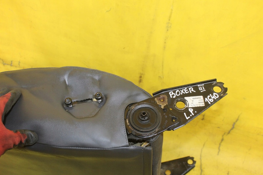 фото №8, Спинка сидіння лівий перед peugeot boxer iii citroen jumper fiat ducato