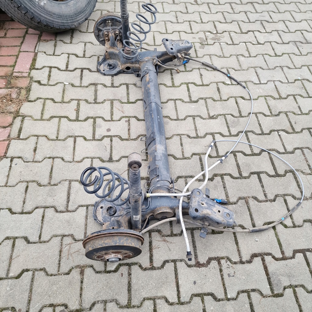 фото №6, Балка oś подвеска задняя peugeot 208