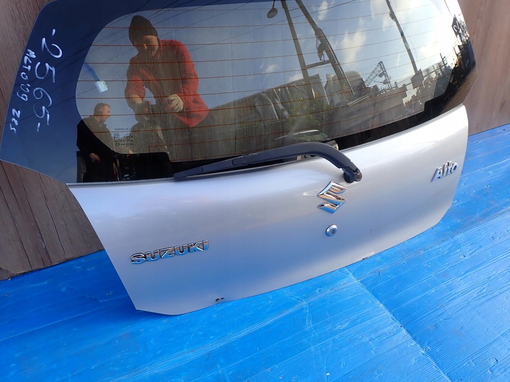фото №5, Suzuki alto 09-14 крышка багажника багажника стекло задняя z2s