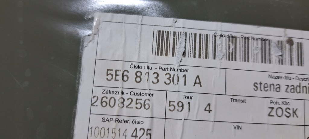 фото №6, Skoda octavia iv pas задній 5e6813301a