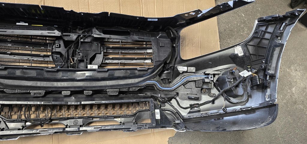 фото №11, Бампер передний перед mercedes a247 glb lift mopf facelift