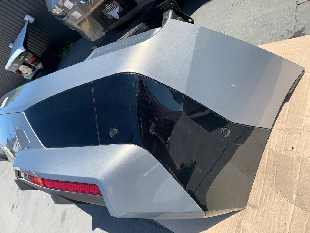 фото №8, Kompletny задняя крышка багажника бампер лампы балка bmw ix i20 c4a oxide grey ii