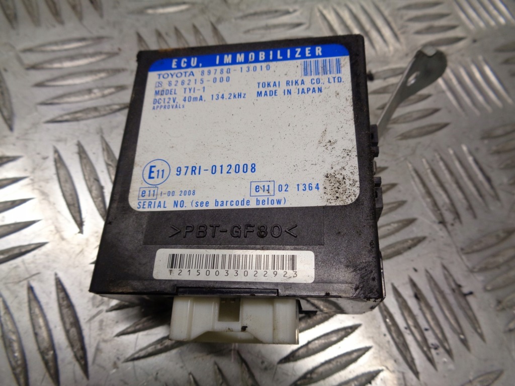 фото №1, Модуль иммобилайзер corolla verso 89780-13010