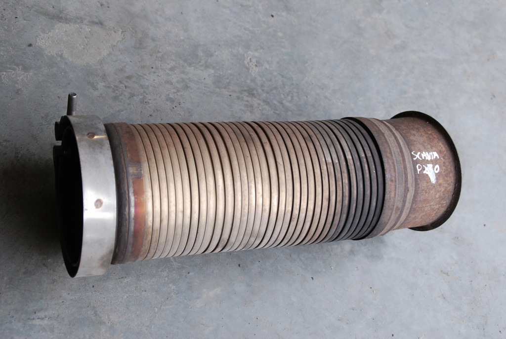 фото №2, Труба соединитель выхлоп глушителя scania r p