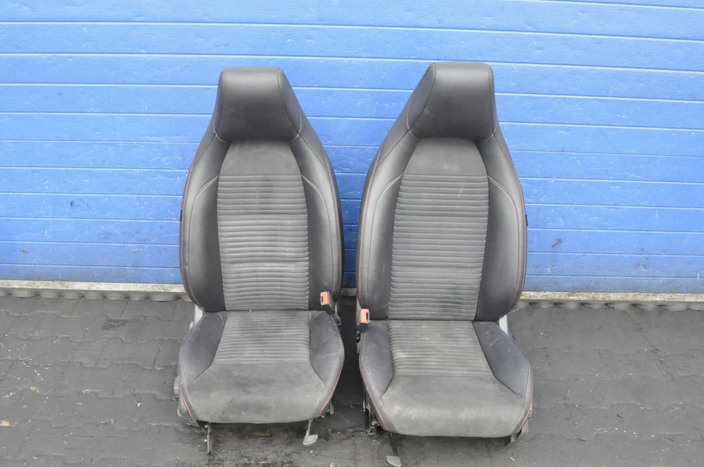 фото №6, Mercedes klasa a w176 сиденья механический заднее сиденье amg