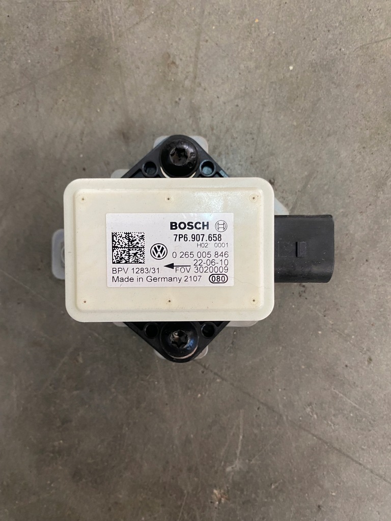 фото №1, Volkswagen оригинальный номер 7p6907658 модуль датчик датчик esp