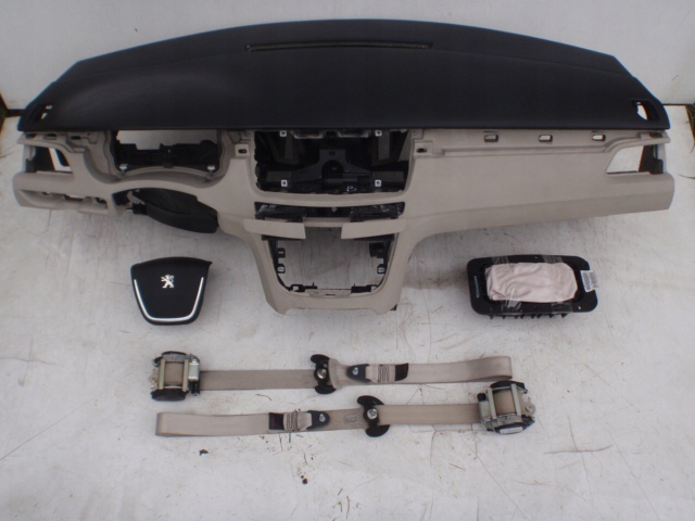 фото №1, Peugeot 508 beż панель приладів панель приладів консоль подушки безпеки