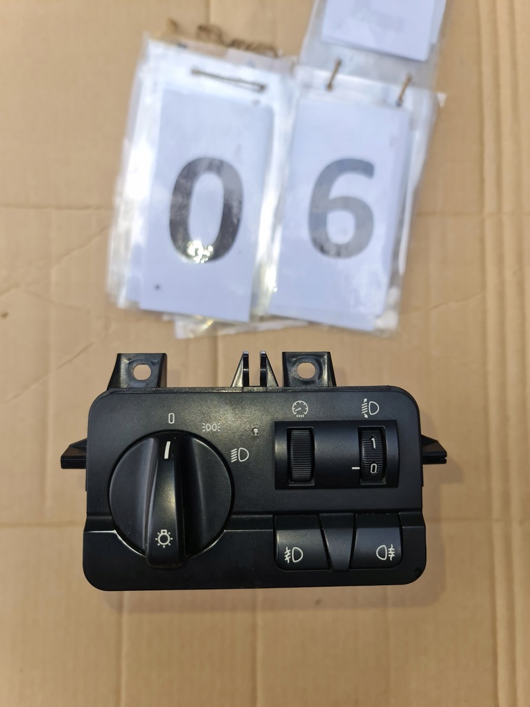 фото №1, Панель вимикач перемикач світла 6925076 bmw e46