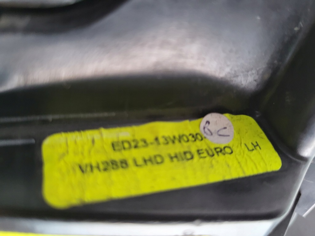 фото №7, Лампа фара ліва перед aston martin vantage iii ed23-13w030-bc