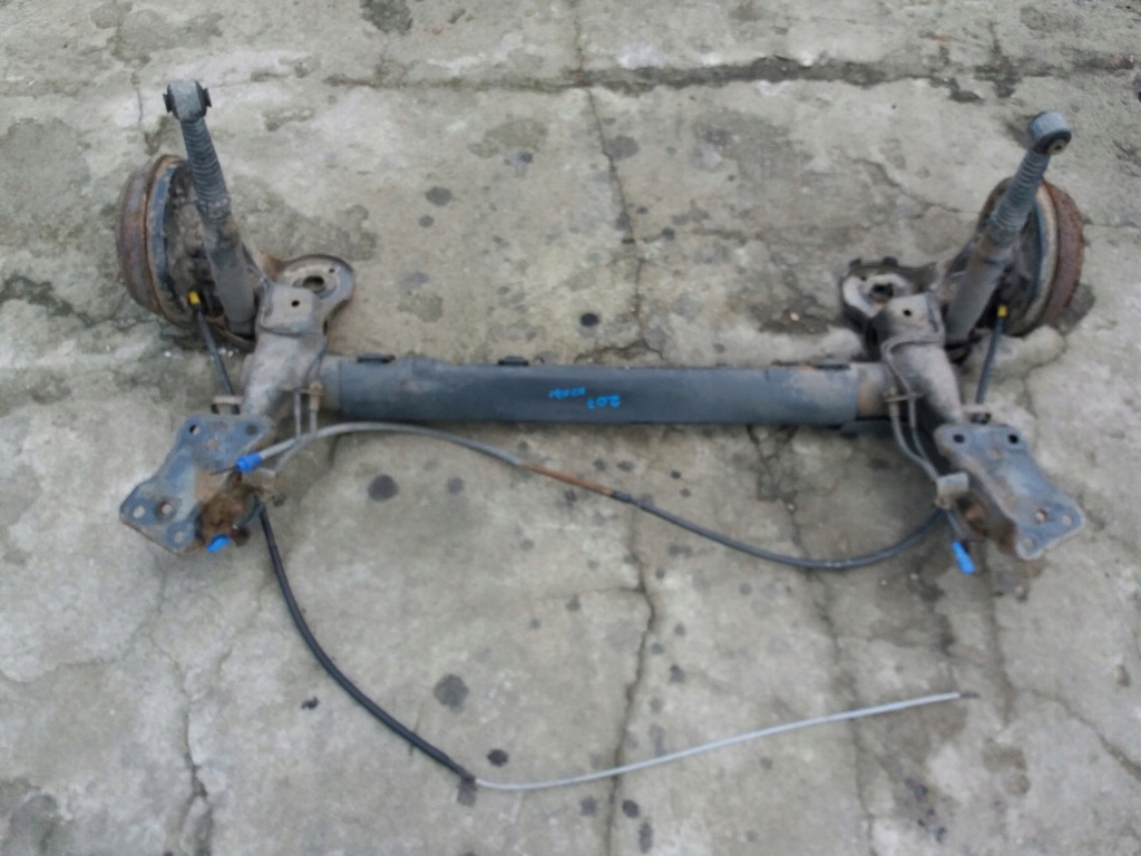 фото №1, Peugeot 207 sw kombi балка oś задняя задняя комплект