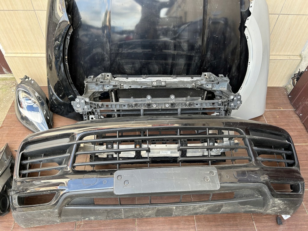 Купить Бампер капот фары ремень передний радиатор porsche cayenne 9y e3