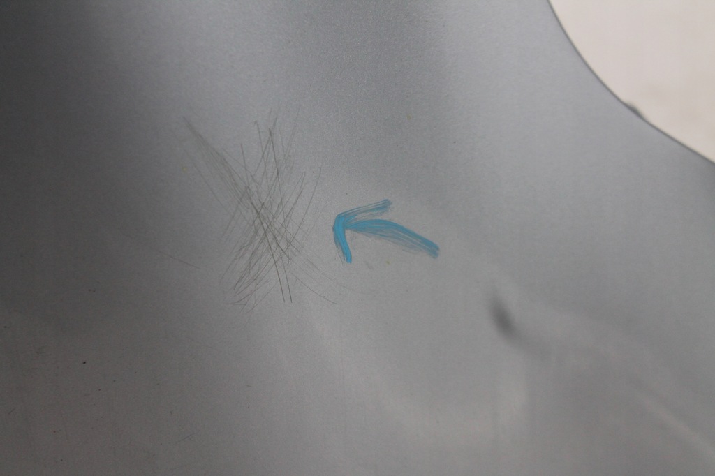 фото №6, Крила лівий перед передній touareg 7l lb5s 02-06