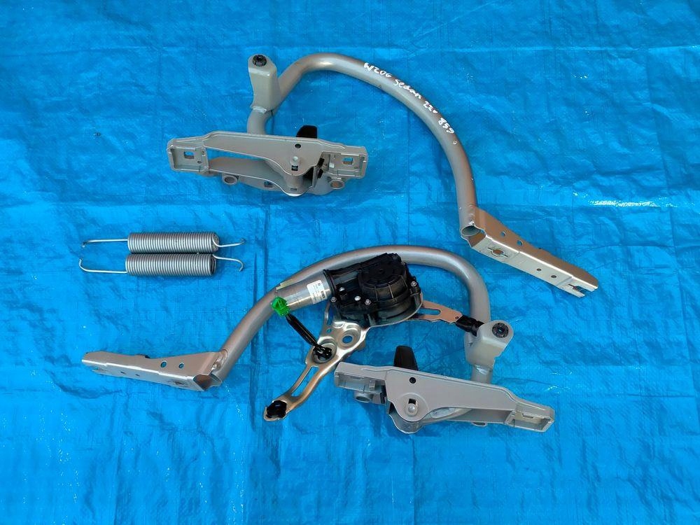 фото №1, Mercedes w206 sedan петлі лівий правий петля кришки багажника задня / комплект