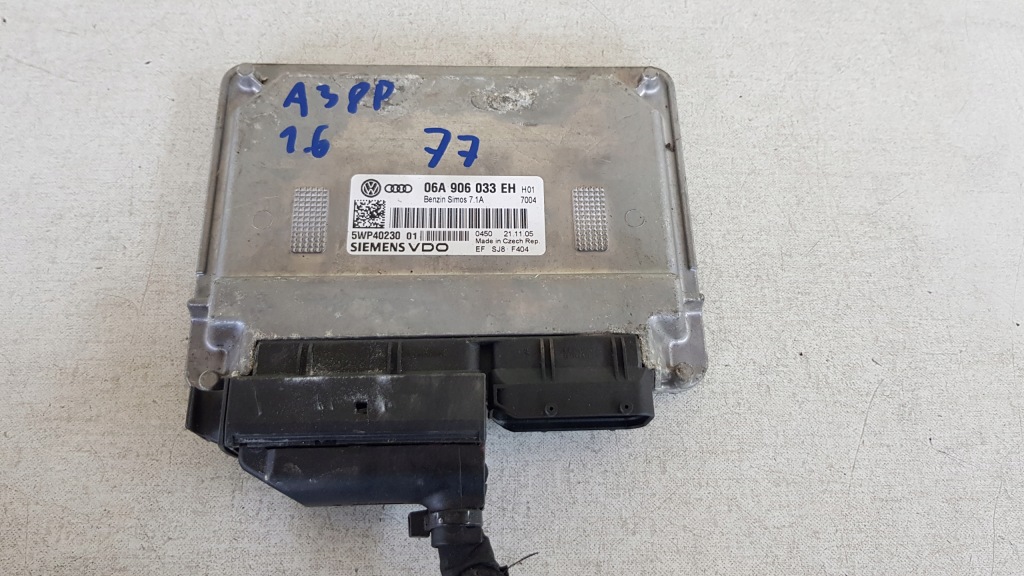 фото №1, Бортовой компьютер audi a3 8p 1.6 8v [77]