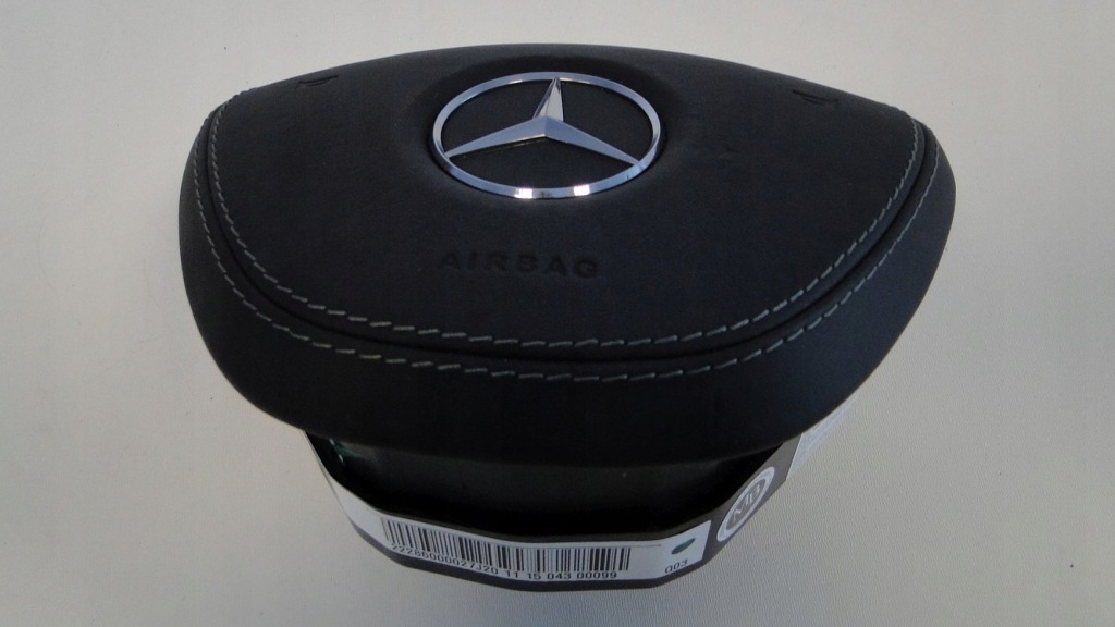 фото №10, Mercedes s klasa w222 222 przed liftem подушка w руль подушка безопасности кожа