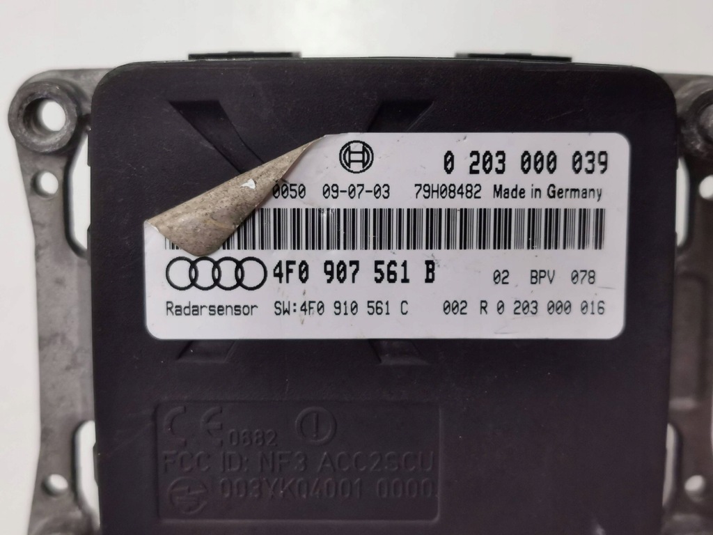 фото №10, Радар, датчик, модуль, distronic, датчик audi a-6/s6 4f c6 6.059