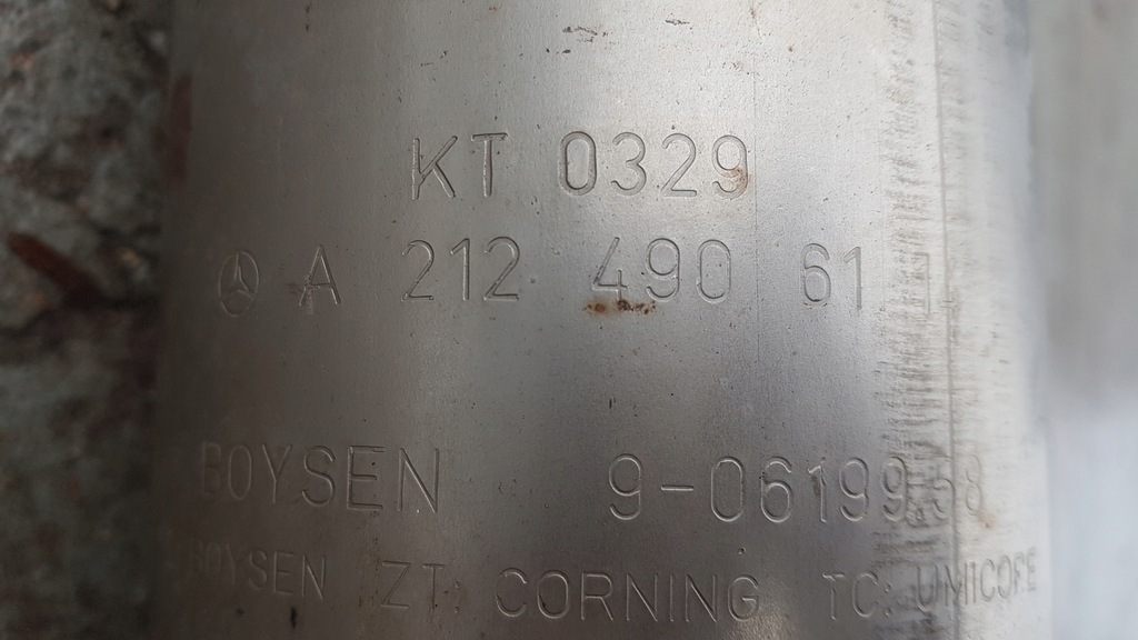 фото №12, Mercedes glk 09-15 каталізатор труба датчик 3.5 usa