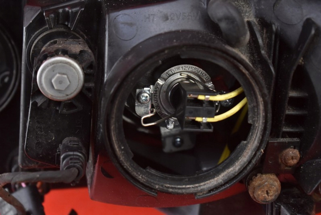 фото №8, Фара правий лампа перед лінза uk 26102-2bxxx hyundai santa fe 2 ii