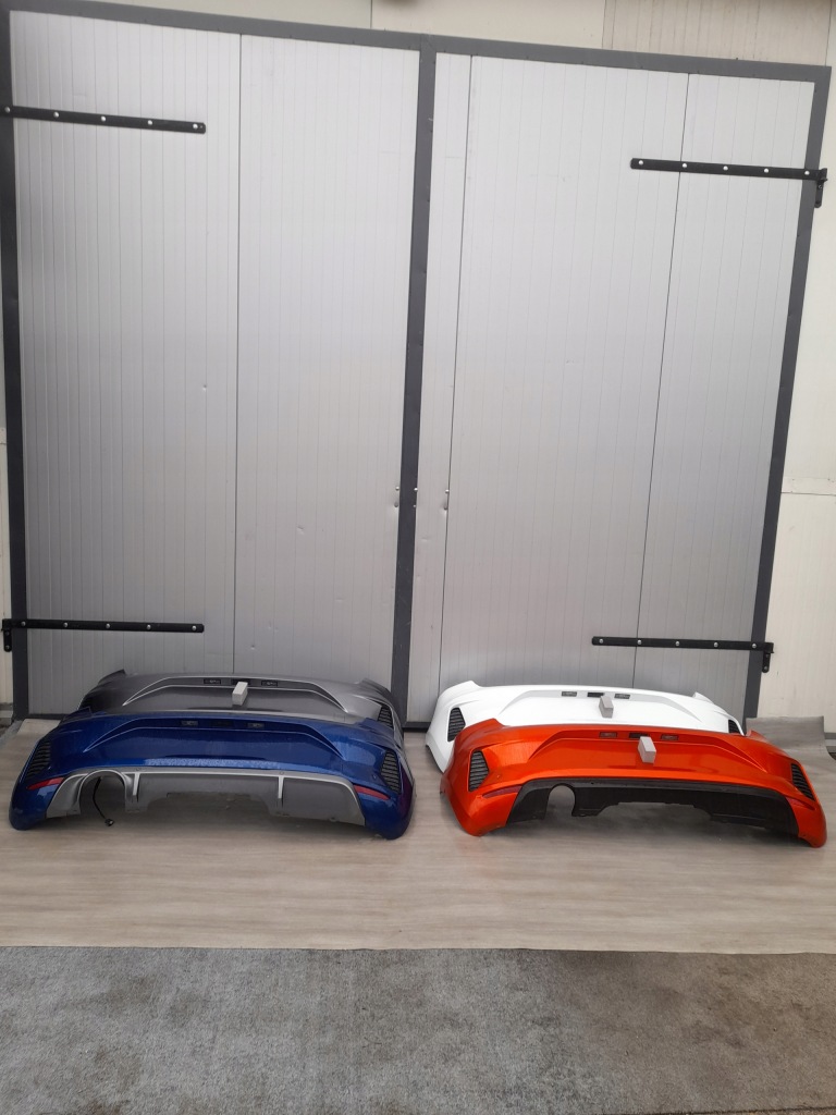 фото №1, Бампер задний renault clio v lift 4 pdc