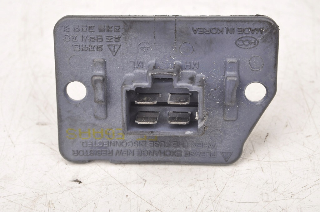 фото №4, Kia soul резистор резистор вентилятор