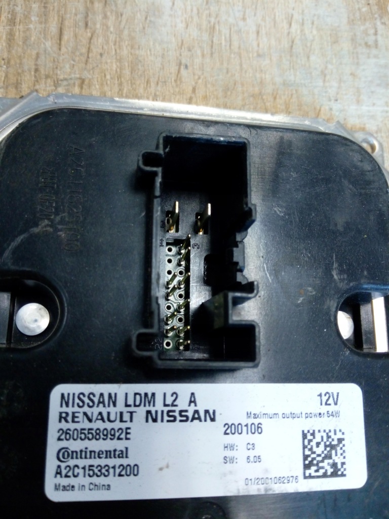Модуль led блок розжига nissan juke 2 f16 оригинал. Оригинал