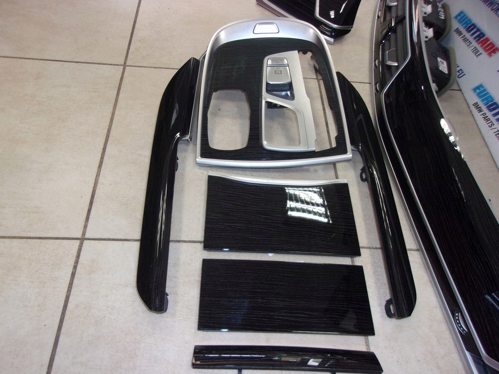 фото №8, Bmw 7 g11 молдинг накладки декоративні консолі двері