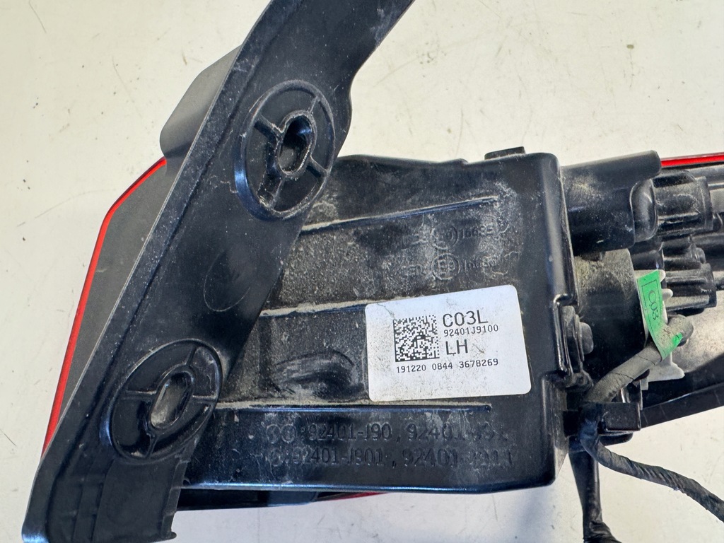 фото №10, Hyundai kona лампа лівий задня 92401j9100