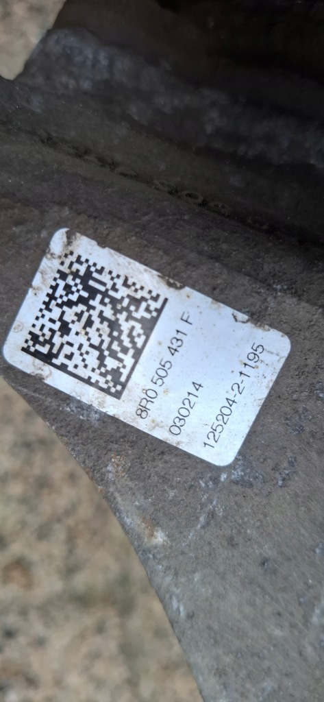 фото №10, Audi q5 8r 2008- porsche macan поворотний кулак ступиця правий задня 8r0505436c