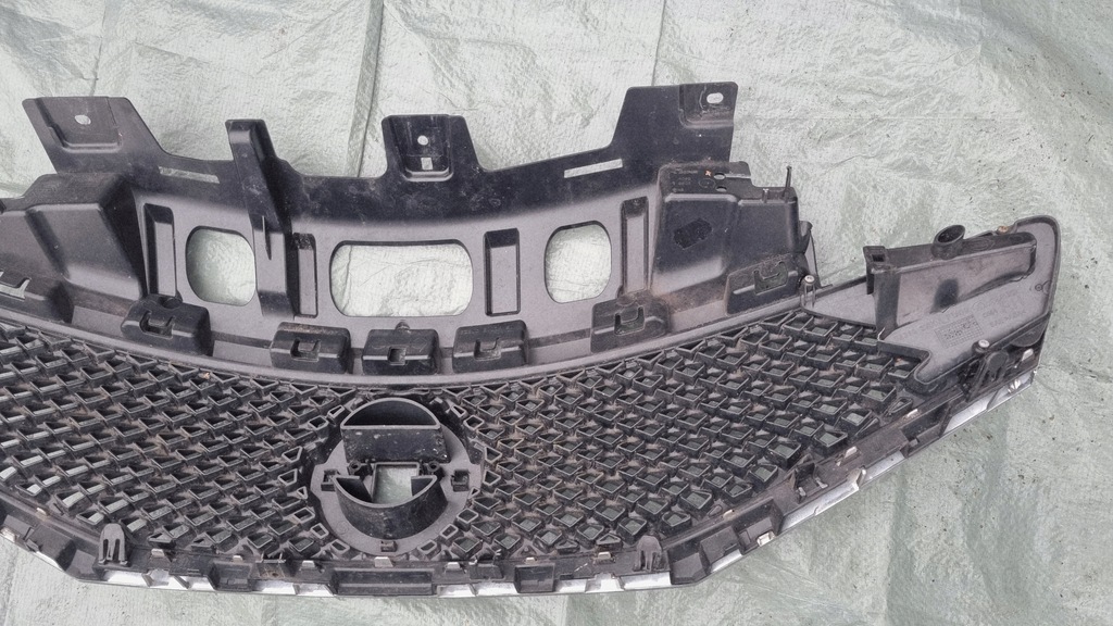 фото №14, Nissan note 2 ii lift бампер передний перед решётка радиатора заглушка решётка радиатора