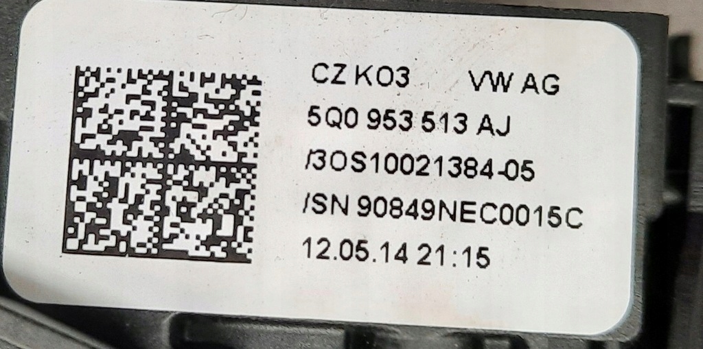 фото №6, Golf vii gt 2.0tdi 2014r перемикачі стрічка шлейф