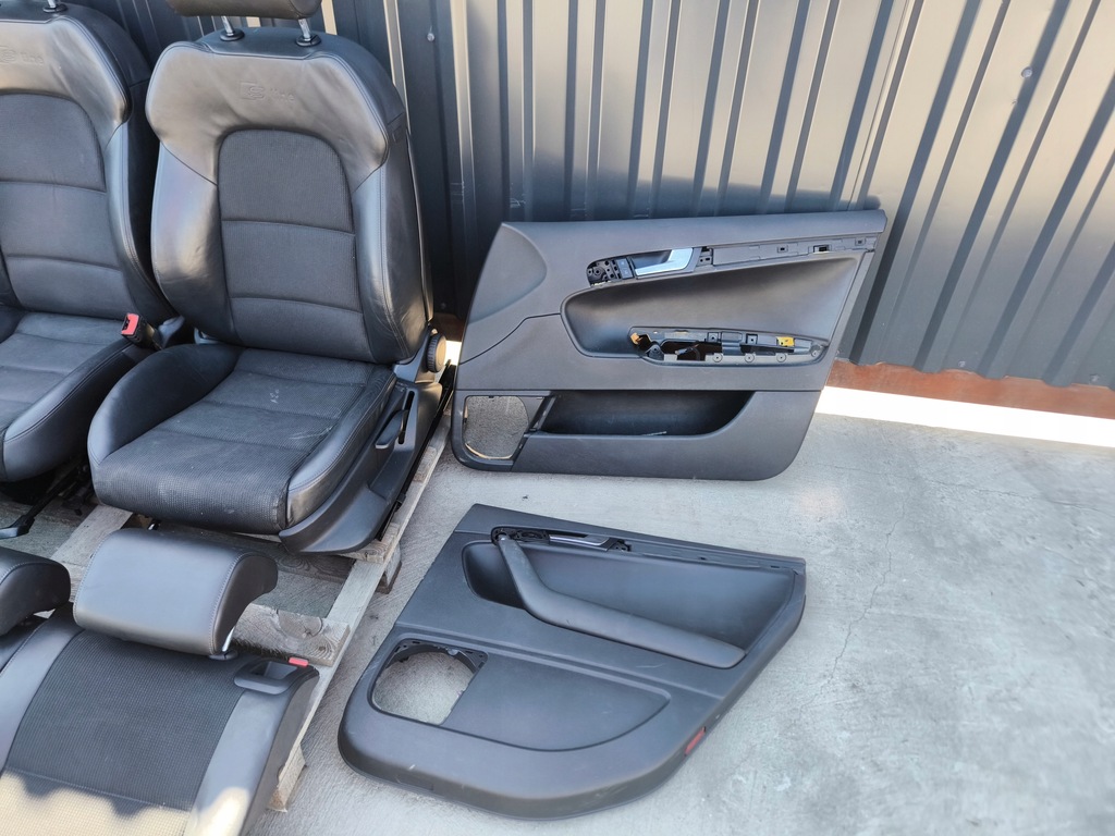 фото №11, Сидіння сидіння audi a3 8p шкіра ковші sportback 5-двері s line pół шкіра