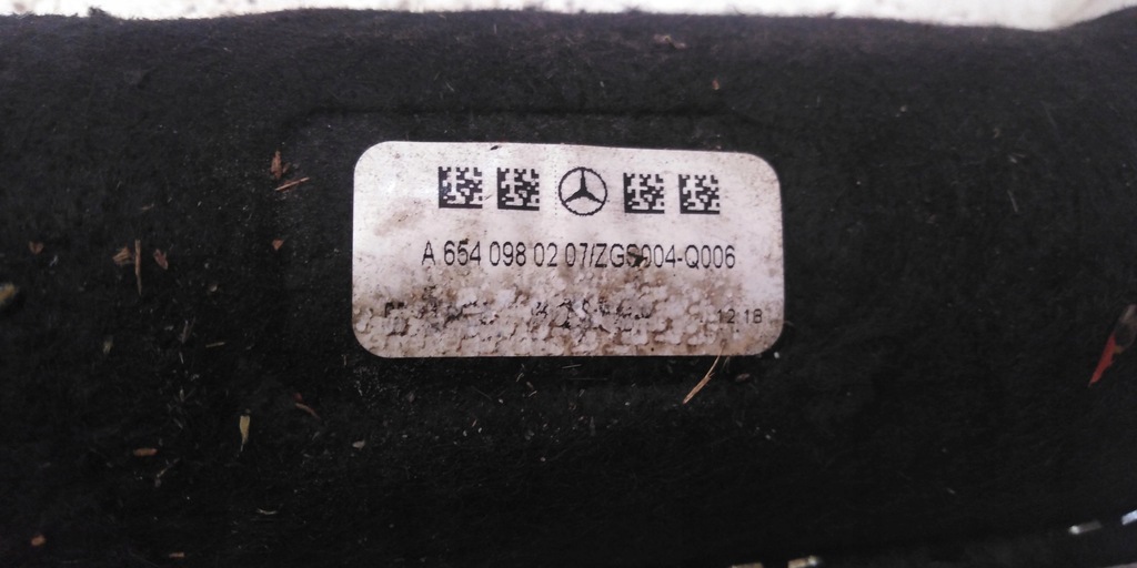 фото №5, Mercedes w223 труба шланг воздуха a6540980207