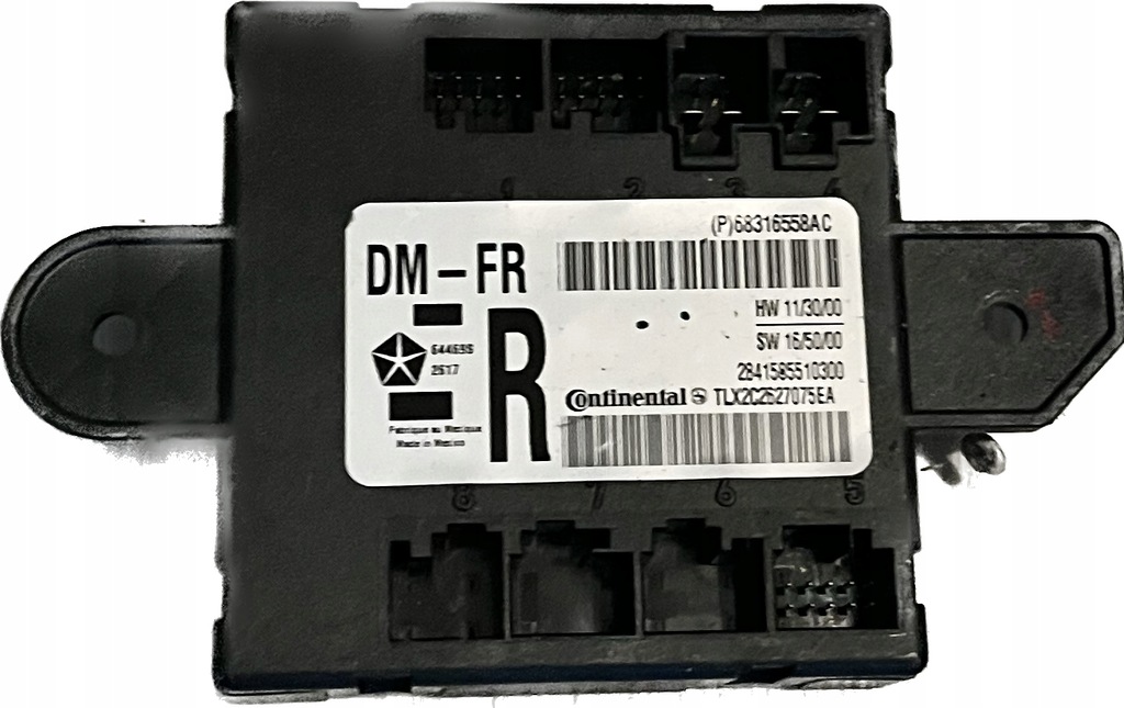 фото №1, Jeep cherokee grand модуль двері p68316558ac