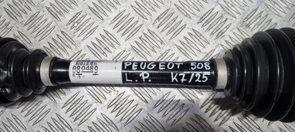 фото №12, Peugeot 508 привідний вал ліва лівий перед передня 9804895280