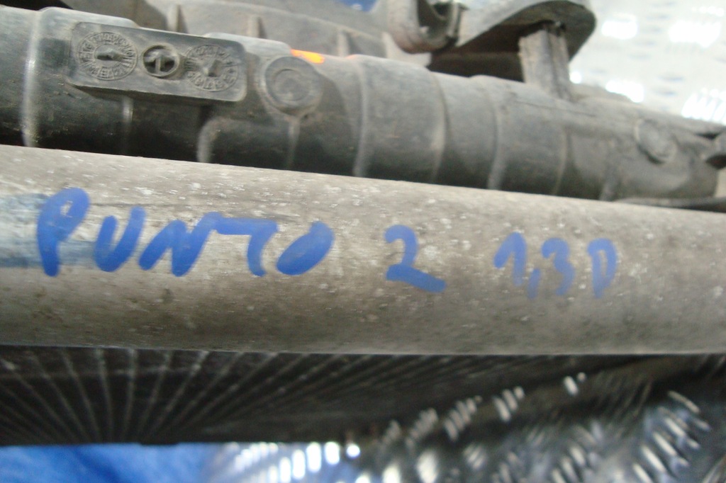 фото №13, Радиатор woda кондиционер вентилятор fiat punto ii 1,3 mj